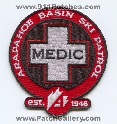 Arapahoe Basin Ski Patrol Medic Patch (Colorado)
[b]Scan From: Our Collection[/b]
Keywords: a-basin area resort paramedic