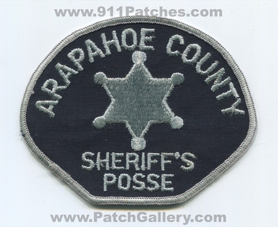 Arapahoe County Sheriffs Posse Patch (Colorado)
Scan By: PatchGallery.com
Keywords: co. department dept. office