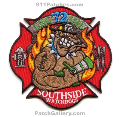Arlington Fire Department Engine 72 Patch (Tennessee)
Scan By: PatchGallery.com
Keywords: dept. afd a.f.d. company co. station southside watchdogs bulldog