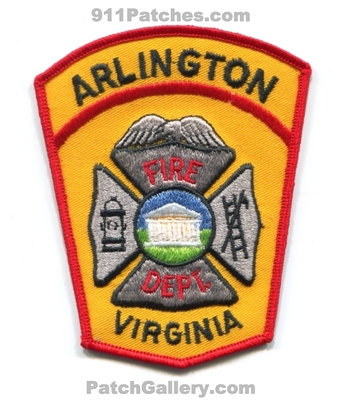 Arlington Fire Department Patch (Virginia)
Scan By: PatchGallery.com
Keywords: dept.