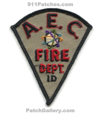 Arnold Energy Center Fire Department Patch (Idaho)
Scan By: PatchGallery.com
Keywords: aec a.e.c. dept. nuclear power plant
