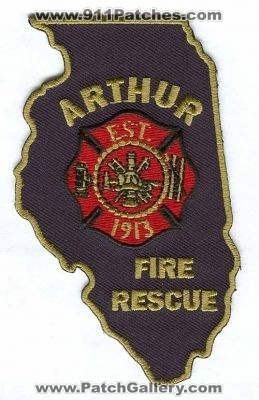 Arthur Fire Rescue Department (Illinois)
Scan By: PatchGallery.com
Keywords: dept. state shape