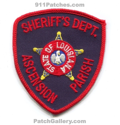 Ascension Parish Sheriffs Department Patch (Louisiana)
Scan By: PatchGallery.com
Keywords: dept. office