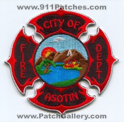Asotin Fire Department Patch (Washington)
Scan By: PatchGallery.com
[b]Patch Made By: 911Patches.com[/b]
Keywords: city of dept.