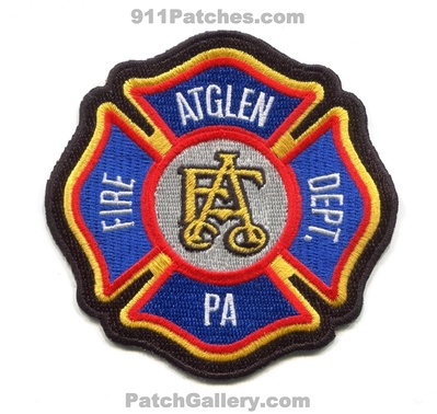 Atglen Fire Department Patch (Pennsylvania)
Scan By: PatchGallery.com
Keywords: dept. pa