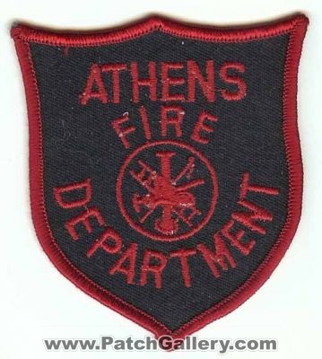 Athens Fire Department (Alabama)
Thanks to PaulsFirePatches.com for this scan.

