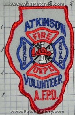 Atkinson Volunteer Fire Department Rescue Squad (Illinois)
Thanks to swmpside for this picture.
Keywords: dept. a.f.p.d. afpd protection district