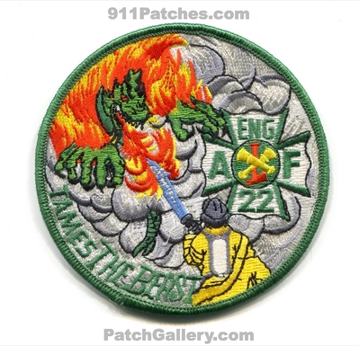 Atlanta Fire Department Engine 22 Patch (Georgia)
Scan By: PatchGallery.com
Keywords: dept. afd company co. station tames the beast dragon