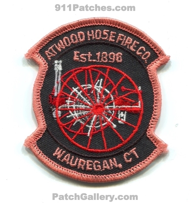 Atwood Hose Fire Company Wauregan Patch (Connecticut)
Scan By: PatchGallery.com
Keywords: co. department dept. est. 1896