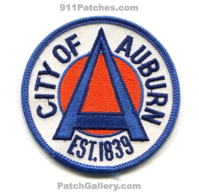 Auburn Fire Department Patch (Alabama)
Scan By: PatchGallery.com
Keywords: city of dept. est. 1839