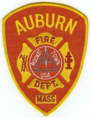 Auburn Fire Dept
Thanks to PaulsFirePatches.com for this scan.
Keywords: massachusetts department rocket town