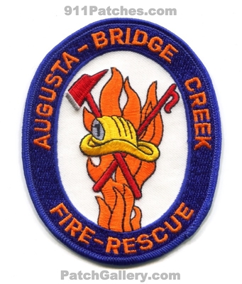 Augusta-Bridge Creek Fire Rescue Department Patch (Wisconsin)
Scan By: PatchGallery.com
Keywords: dept. 1
