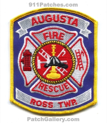 Augusta Fire Rescue Department Ross Township Patch (Michigan)
Scan By: PatchGallery.com
Keywords: dept. twp.