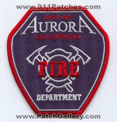 Aurora Fire Department Patch (Colorado) (Prototype)
[b]Scan From: Our Collection[/b]
Keywords: city of dept.