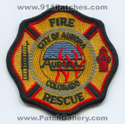 Aurora Fire Rescue Department Patch (Colorado)
Scan By: PatchGallery.com
Keywords: city of dept.