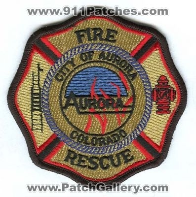 Aurora Fire Rescue Department Patch (Colorado)
[b]Scan From: Our Collection[/b]
Keywords: city of dept.