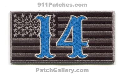 Austin Fire Department Station 14 Patch (Texas)
Scan By: PatchGallery.com
[b]Patch Made By: 911Patches.com[/b]
Keywords: dept. afd flag