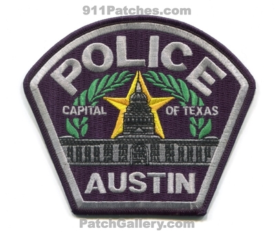 Austin Police Department Patch (Texas)
Scan By: PatchGallery.com
Keywords: dept. capital of
