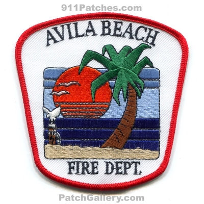 Avila Beach Fire Department Patch (California)
Scan By: PatchGallery.com
Keywords: dept.