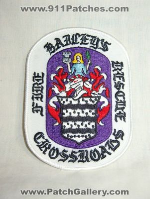 Baileys Crossroads Fire Rescue Department Patch (Virginia) (Confirmed)
Thanks to Walts Patches for this picture.
Keywords: dept.