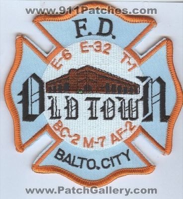 Baltimore City Fire Department Engine 6 32 Truck 1 Battalion Chief 2 Medic 7 (Maryland)
Thanks to Brent Kimberland for this scan.
Keywords: dept. balto. old town f.d. e-6 e-32 t-1 bc-2 m-7 af-2