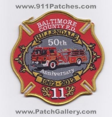 Maryland - Baltimore County Fire Department Engine 11 50th Anniversary ...