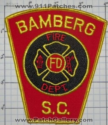 Bamberg Fire Department (South Carolina)
Thanks to swmpside for this picture.
Keywords: dept. s.c. fd