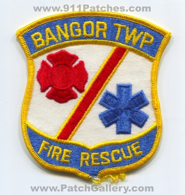Bangor Township Fire Rescue Department Patch (Michigan)
Scan By: PatchGallery.com
Keywords: twp. dept.