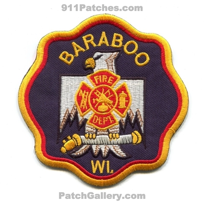 Baraboo Fire Department Patch (Wisconsin)
Scan By: PatchGallery.com
Keywords: dept.