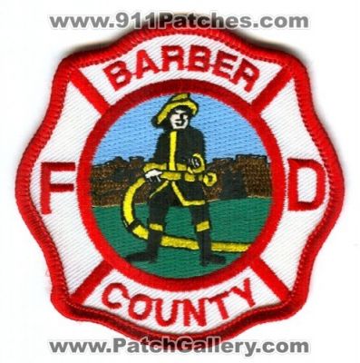 Barber County Fire Department (Kansas)
Scan By: PatchGallery.com
Keywords: dept. fd