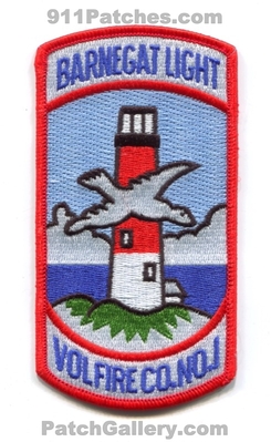 Barnegat Light Volunteer Fire Company Number 1 Patch (New Jersey)
Scan By: PatchGallery.com
Keywords: vol. co. no. #1 department dept. lighthouse
