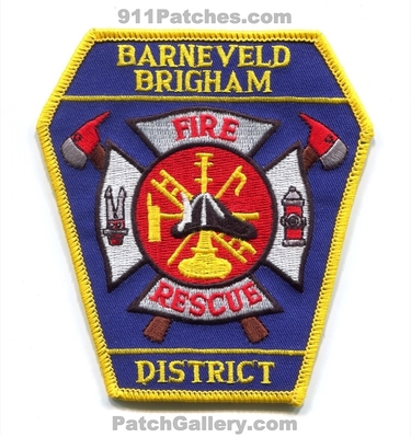 Barneveld Brigham Fire Rescue District Patch (Wisconsin)
Scan By: PatchGallery.com
Keywords: dist. department dept.