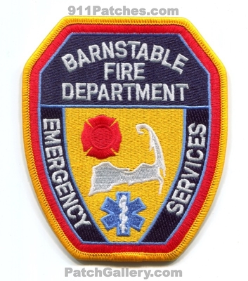 Barnstable Fire Department Emergency Services Patch (Massachusetts)
Scan By: PatchGallery.com
Keywords: dept. es