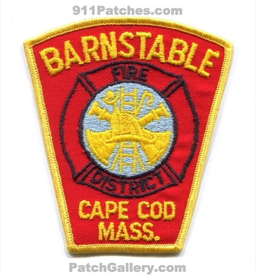Barnstable Fire District Cape Cod Patch (Massachusetts)
Scan By: PatchGallery.com
Keywords: dist. department dept. mass.