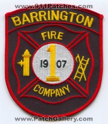 Barrington Fire Company 1 Patch (New Jersey)
Scan By: PatchGallery.com
Keywords: co. number no. #1 department dept.