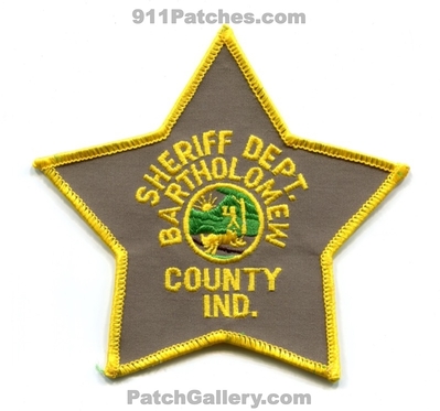 Bartholomew County Sheriffs Department Patch (Indiana)
Scan By: PatchGallery.com
Keywords: office