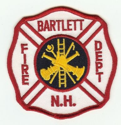 Bartlett Fire Dept
Thanks to PaulsFirePatches.com for this scan.
Keywords: new hampshire department
