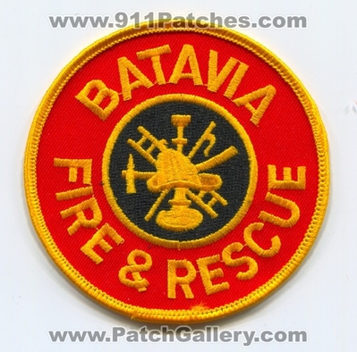 Batavia Fire and Rescue Department Patch (Ohio)
Scan By: PatchGallery.com
Keywords: & dept.