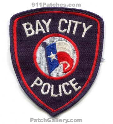 Bay City Police Department Patch (Texas)
Scan By: PatchGallery.com
Keywords: dept.