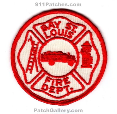 Bay Saint Louis Fire Department Patch (Mississippi)
Scan By: PatchGallery.com
Keywords: st. dept.
