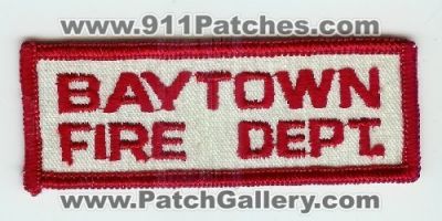 Baytown Fire Department (Texas)
Thanks to Mark C Barilovich for this scan.
Keywords: dept.