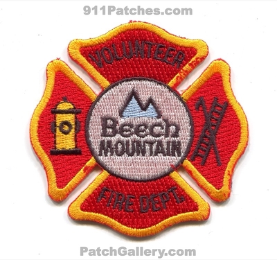 Beech Volunteer Fire Department Patch (North Carolina)
Scan By: PatchGallery.com
Keywords: vol. dept.