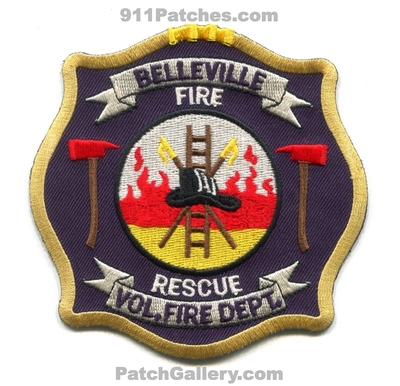 Belleville Volunteer Fire Rescue Department Patch (Wisconsin)
Scan By: PatchGallery.com
Keywords: vol. dept.