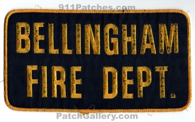 Bellingham Fire Department Patch (Washington) (Jacket Back Size)
Scan By: PatchGallery.com
Keywords: dept.