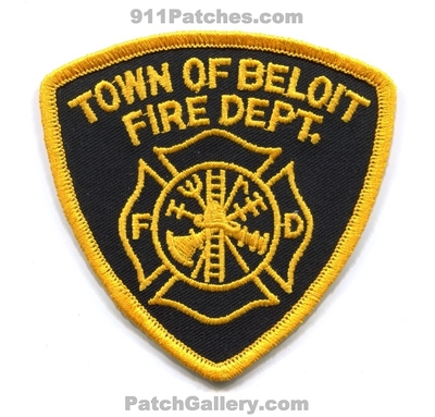 Beloit Fire Department Patch (Wisconsin)
Scan By: PatchGallery.com
Keywords: town of dept.