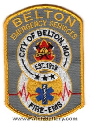 Belton Fire EMS Emergency Services (Missouri)
Thanks to Eric Hurst for this scan.
Keywords: city of mo