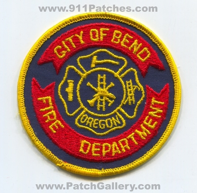Bend Fire Department Patch (Oregon)
Scan By: PatchGallery.com
Keywords: dept.