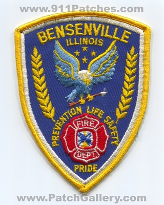 Bensenville Fire Department Patch (Illinois)
Scan By: PatchGallery.com
Keywords: dept. prevention life safety pride