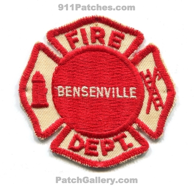 Bensenville Fire Department Patch (Illinois)
Scan By: PatchGallery.com
Keywords: dept.