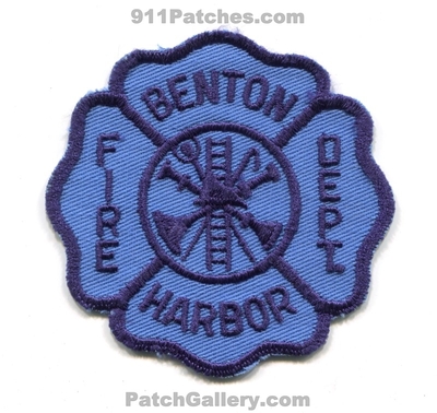 Benton Harbor Fire Department Patch (Michigan)
Scan By: PatchGallery.com
Keywords: dept.